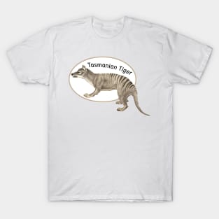 Tasmania Tiger Animal of Australia T-Shirt